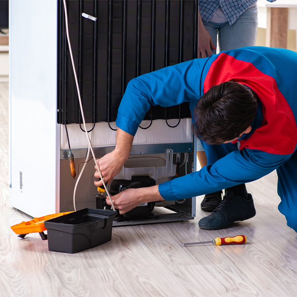 how long does it usually take to repair a refrigerator in Endeavor